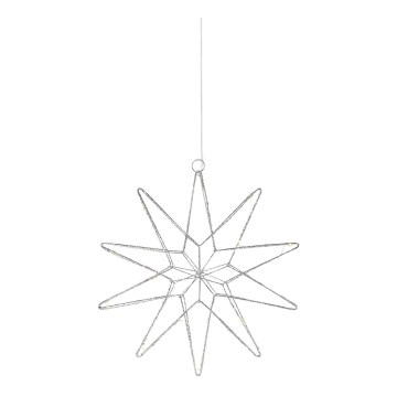 Markslöjd 705750 - LED juldekoration GLEAM LED/0,6W/3xAA silver