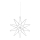 Markslöjd 705750 - LED juldekoration GLEAM LED/0,6W/3xAA silver