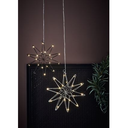 Markslöjd 705750 - LED juldekoration GLEAM LED/0,6W/3xAA silver