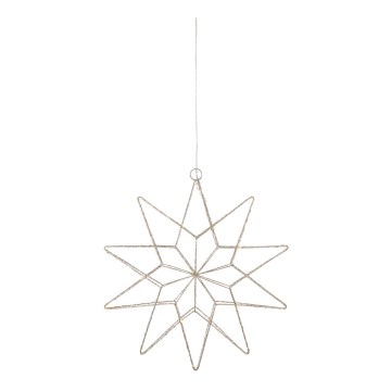 Markslöjd 705751 - LED juldekoration GLEAM LED/0,6W/3xAA guld