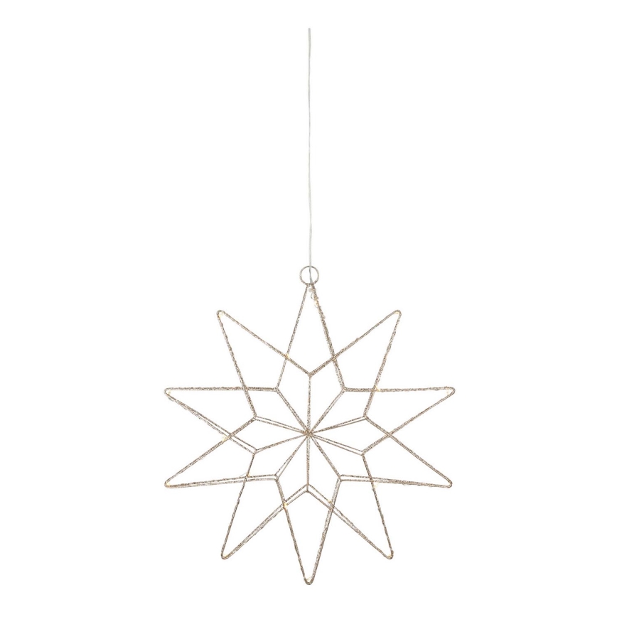 Markslöjd 705751 - LED juldekoration GLEAM LED/0,6W/3xAA guld