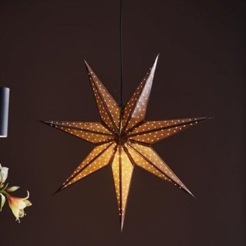 Markslöjd 705792 - Julpynt GLITTER 1xE14/25W/230V d. 75 cm brons