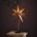 Markslöjd 705796 - Julpynt GLITTER 1xE14/25W/230V 65 cm brons/svart