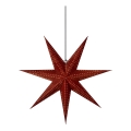 Markslöjd 705808 - Juldekoration EMBLA 1xE14/25W/230V diameter 75 cm röd