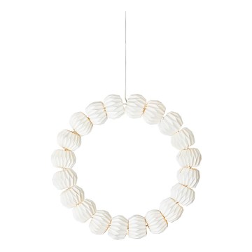 Markslöjd 705814 - LED juldekoration TUBBY LED/0,6W/3xAA vit