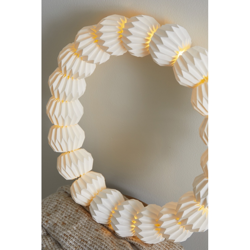 Markslöjd 705814 - LED juldekoration TUBBY LED/0,6W/3xAA vit