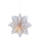 Markslöjd 705835 - Juldekoration NEELA 1xE14/25W/230V diameter 60 cm grå