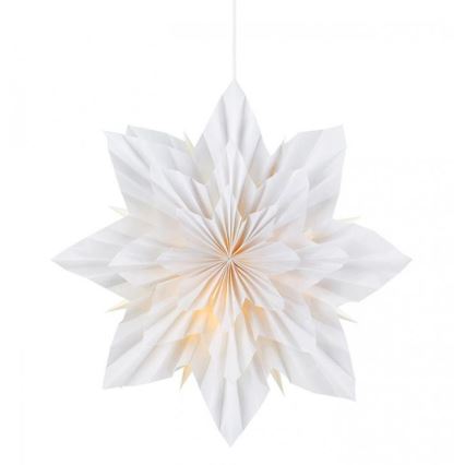 Markslöjd 705836 - Utomhusdekoration NEELA 1xE14/25W/230V d. 48 cm vit