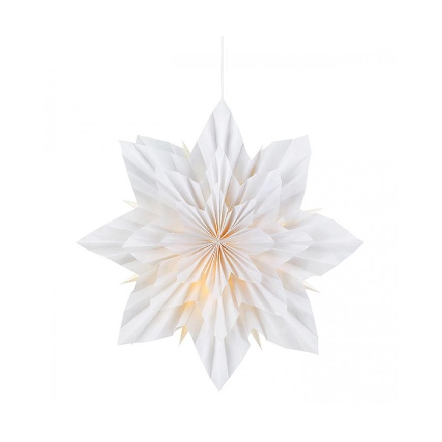 Markslöjd 705836 - Utomhusdekoration NEELA 1xE14/25W/230V d. 48 cm vit