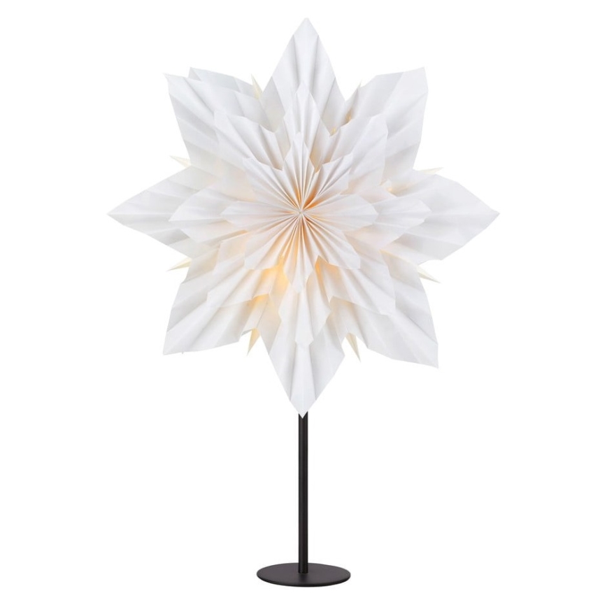 Markslöjd 705838 - Juldekoration NEELA 1xE14/25W/230V 43 cm vit/svart