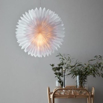 Markslöjd 705840 - Julpynt SOLINA 1xE14/25W/230V d. 58 cm vit