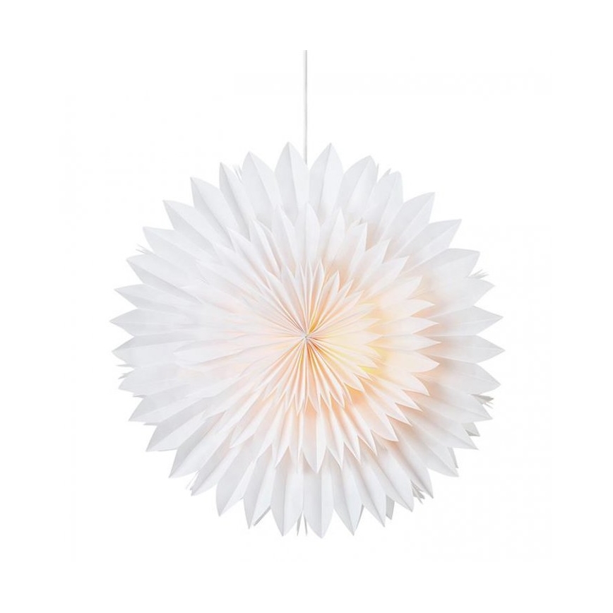 Markslöjd 705840 - Julpynt SOLINA 1xE14/25W/230V d. 58 cm vit