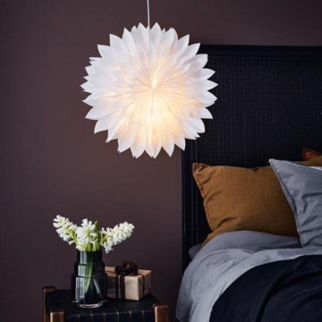 Markslöjd 705842 - Julpynt SOLINA 1xE14/25W/230V d. 48 cm vit