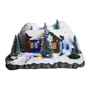 Markslöjd 705899 - LED juldekoration VEMDALEN LED/0,69W/3xAA Flerfärgad