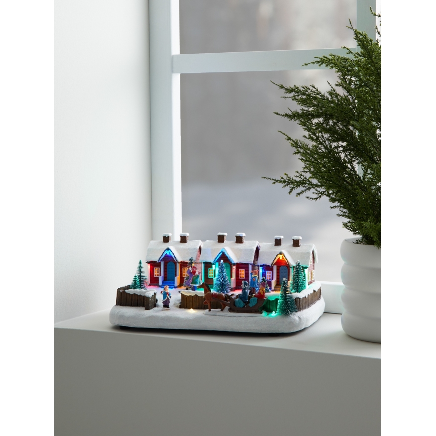 Markslöjd 705901 - LED juldekoration KATTHULT LED/0,51W/4,5V Flerfärgad