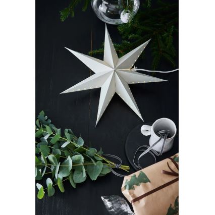 Markslöjd 705929 - Juldekoration LIVELY 1xE14/6W/230V Ø 45 cm, grå