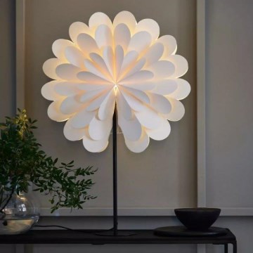 Markslöjd 705946 - Julpynt MARAVILLA 1xE14/25W/230V 68 cm vit/svart