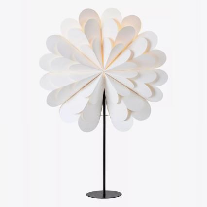Markslöjd 705946 - Julpynt MARAVILLA 1xE14/25W/230V 68 cm vit/svart