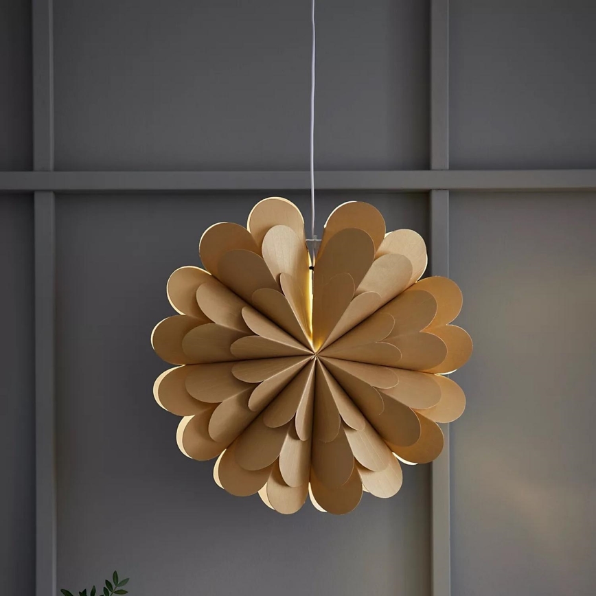 Markslöjd 705948 - Julpynt MARAVILLA 1xE14/25W/230V d. 45 cm guld