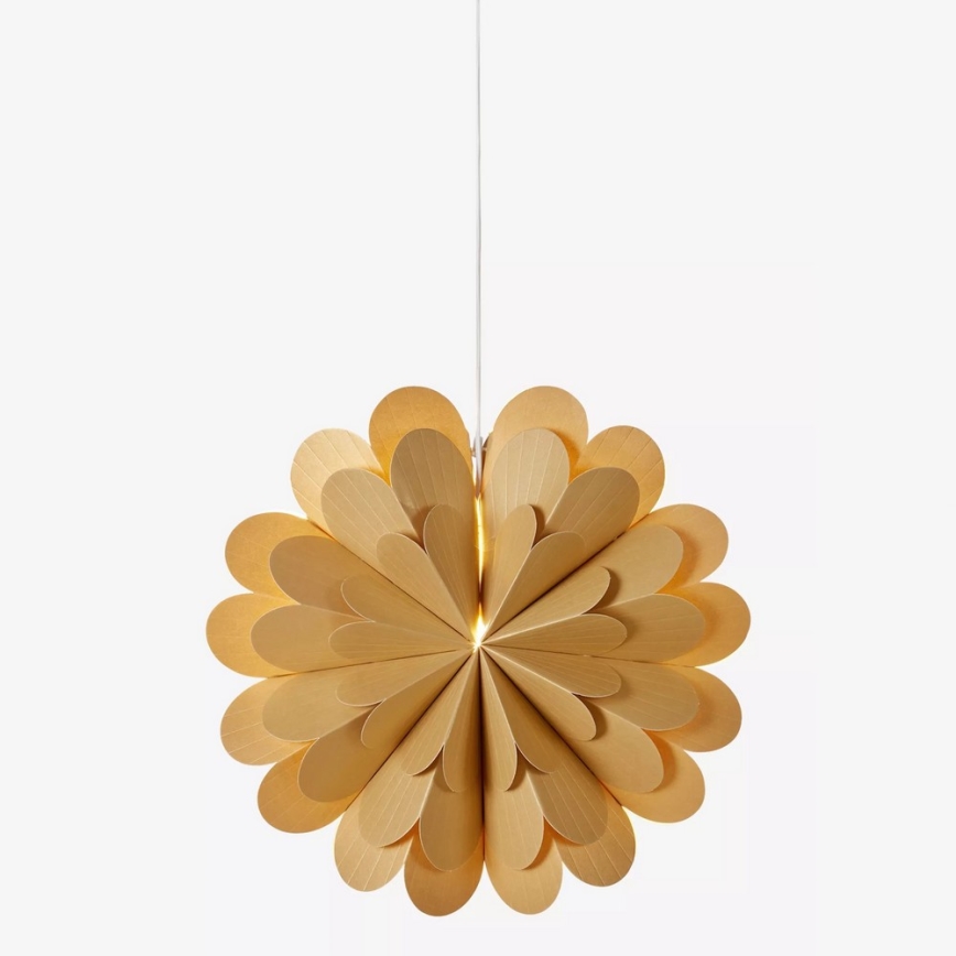 Markslöjd 705948 - Julpynt MARAVILLA 1xE14/25W/230V d. 45 cm guld
