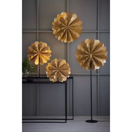Markslöjd 705950 - Julpynt MARAVILLA 1xE14/25W/230V 68 cm guld/svart