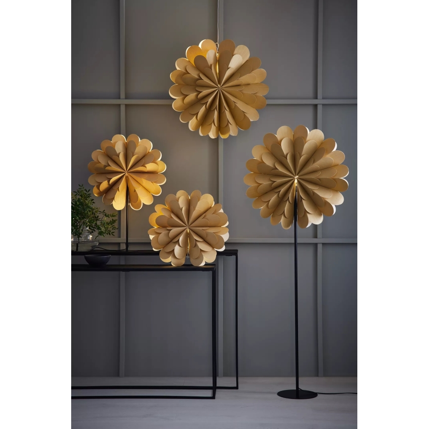 Markslöjd 705950 - Julpynt MARAVILLA 1xE14/25W/230V 68 cm guld/svart