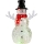 Markslöjd 706044 - LED juldekoration FRANS LED/0,06W/3xAAA snögubbe