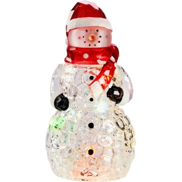 Markslöjd 706045 - LED juldekoration HENRY LED/0,06W/3xAAA snögubbe