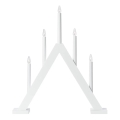 Markslöjd 706222 - Julljusstake ARIELE 5xE10/3W/230V furu/vit