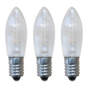 Markslöjd 8263 - KIT 3x Slitstark utökad garanti 2 år TOPPLAMPA E10/3W/34V