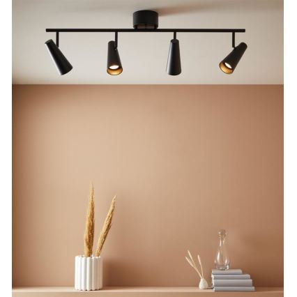 Marstlöjd 108202 - Spotlight  CREST 4xGU10/7W/230V svart 