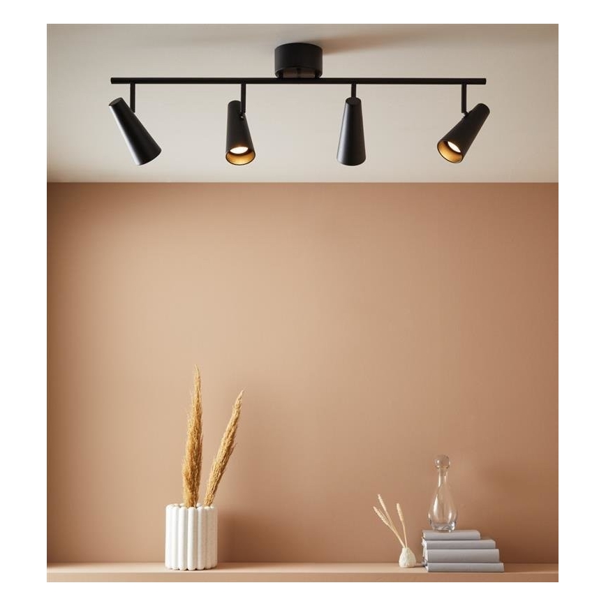 Marstlöjd 108202 - Spotlight  CREST 4xGU10/7W/230V svart 