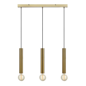 Marstlöjd 108261 - Ljusskrona med upphängningsrem  SENCILLO 3xE27/40W/230V gyllene 