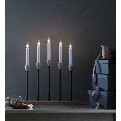 Marstlöjd 704160 - Jul ljusstake  JOHANSFORS 5xE10/3W/230V