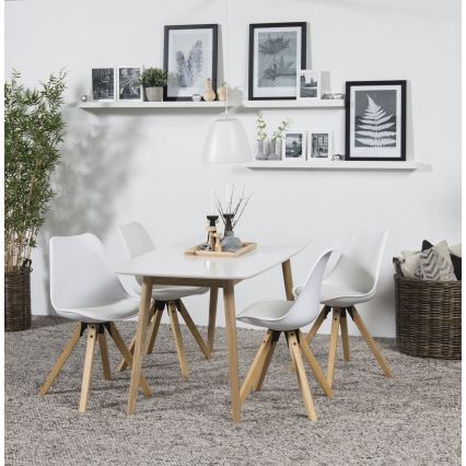 Matbord BERG vit