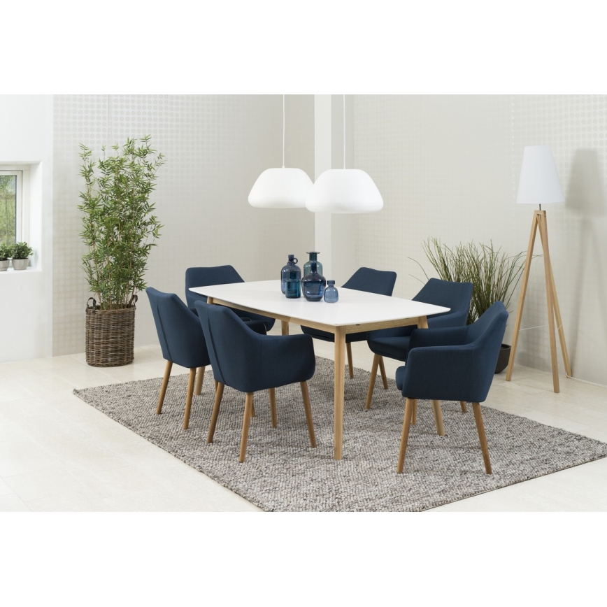 Matbord BERG vit