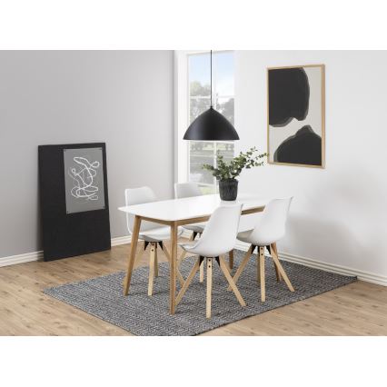Matbord BERG vit