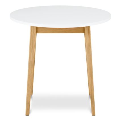 Matbord FRISK 75x80 cm vit/ek