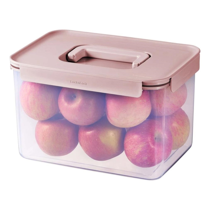 Matburk CLASSIC PLUS 6 l rosa/genomskinlig