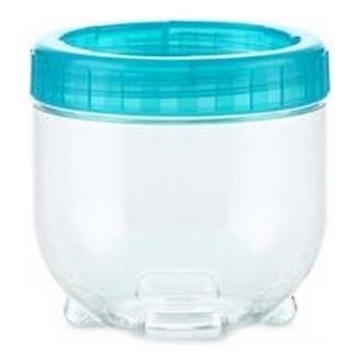 Matburk INTERLOCK 0,28 l turkos/genomskinlig