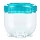 Matburk INTERLOCK 0,28 l turkos/genomskinlig