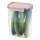 Matförvaringsburk CLASSIC PLUS 4 l rosa/transparent