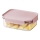 Matförvaringsburk CLASSIC PLUS 420 ml, rosa/genomskinlig