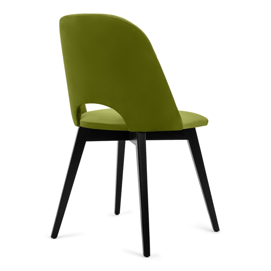 Matstol BOVIO 86x48 cm Ljusgrön/bok