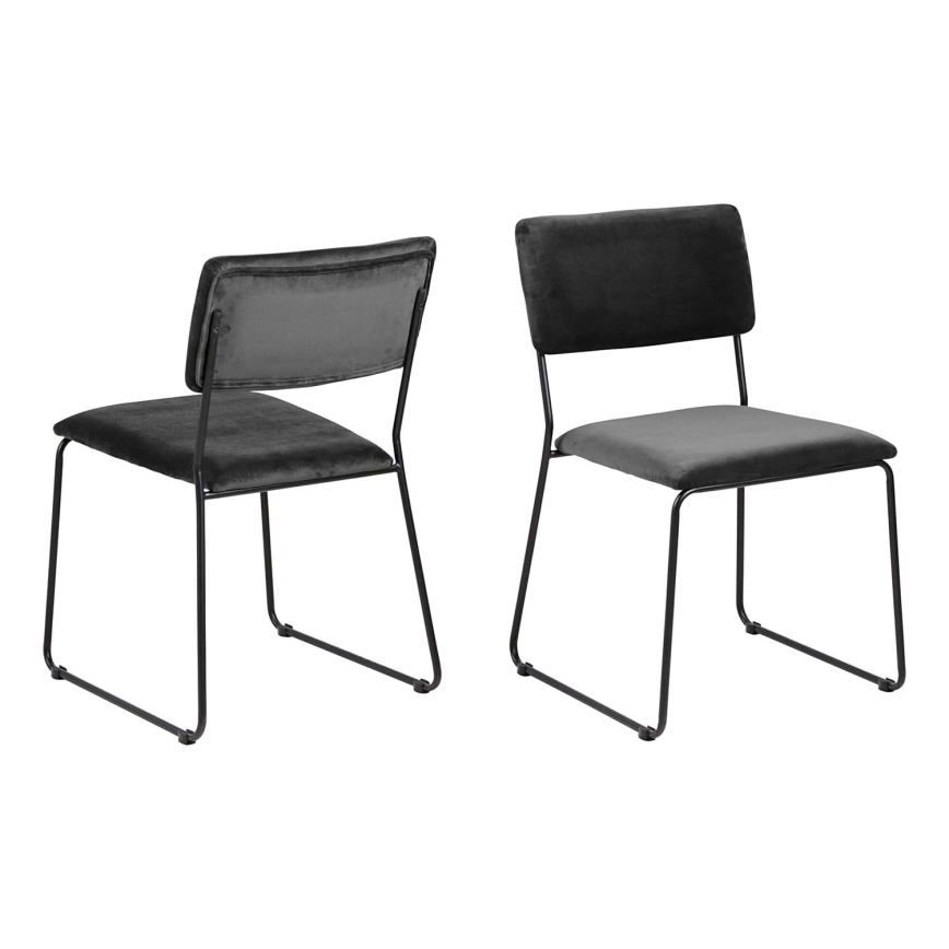 Matstol COLE 1 delar mörk