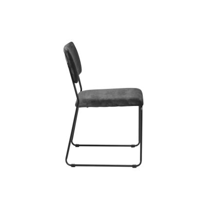 Matstol COLE 1 delar mörk
