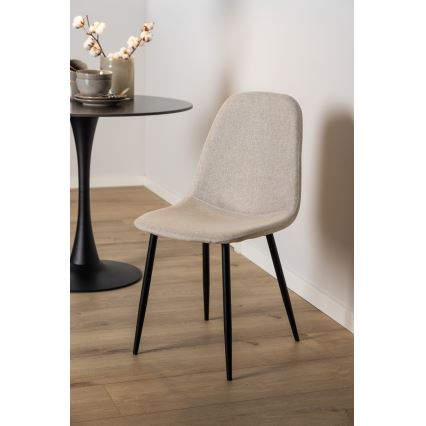 Matstol KAIA 1 delar beige