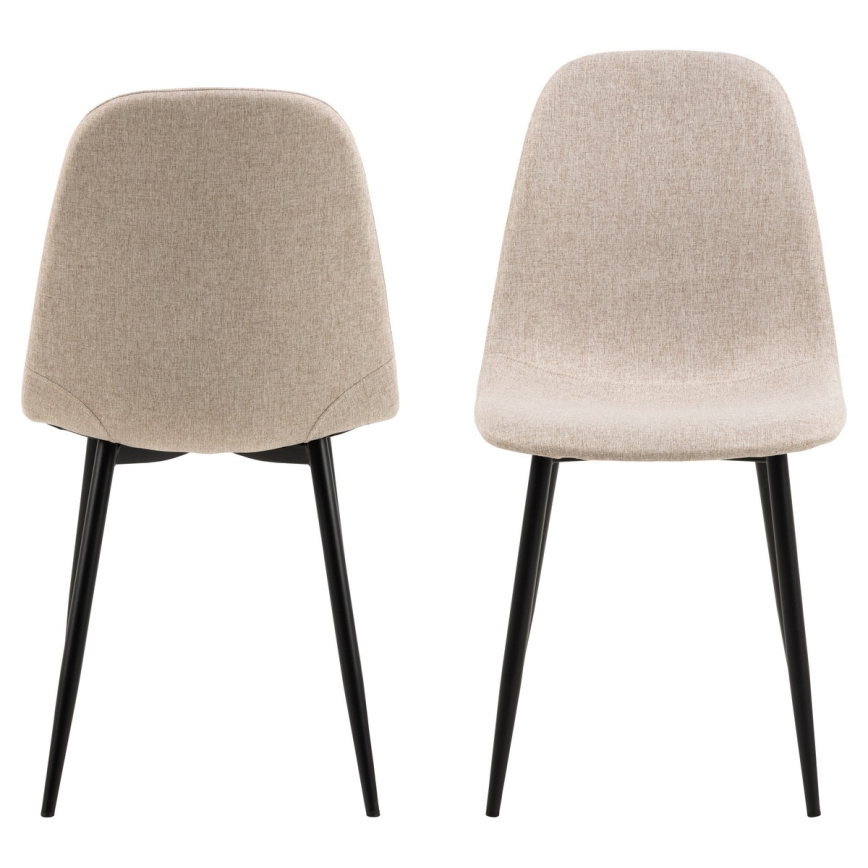 Matstol KAIA 1 delar beige