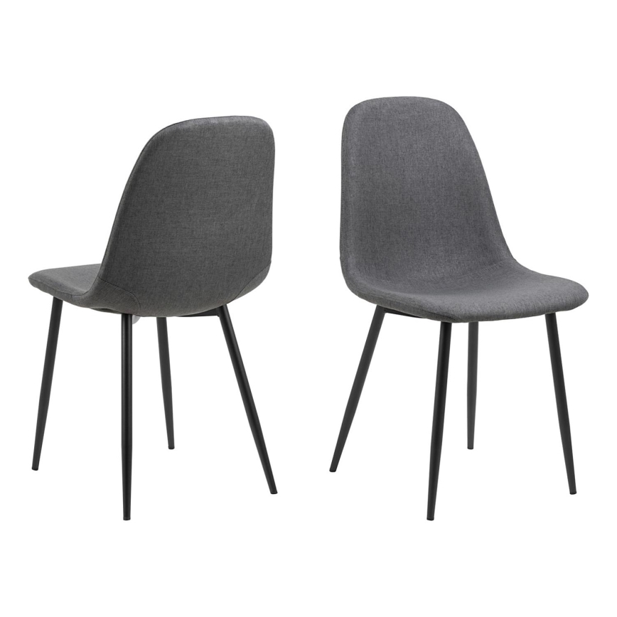 Matstol KAIA 1 delar mörk