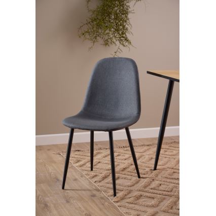 Matstol KAIA 1 delar mörk
